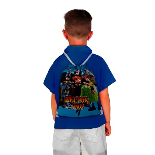 Mochilinha Bag Infantil Personalizado com Nome e Idade Hotel Transilvânia (Mochilinhas 20x30, Unidades, 1)
