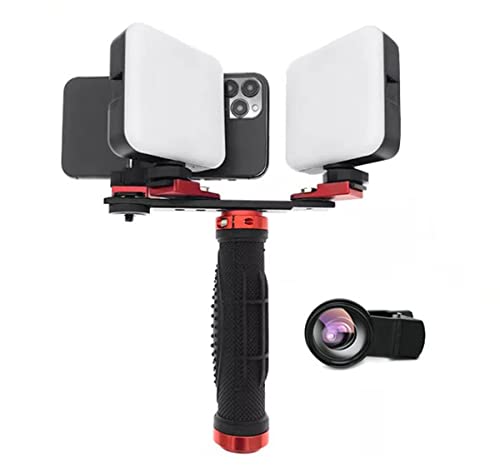 Kit de Photographie Flash de Lumière de Remplissage Dentaire Outil de Photographie de Dents pour Remplir la Lumière et Prendre des Photos/Vidéos(Size:MK-016+37mm CPL)