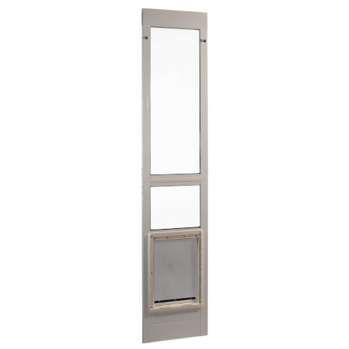 Ideal Pet Modular Aluminum Pet Patio Door Mill Silver product thumbnail 8