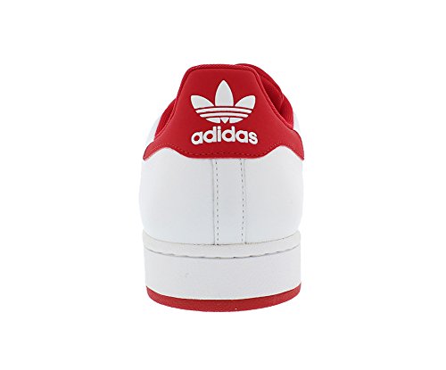 Image of adidas Originals Men's Superstar II Sneaker,White /Scarlet,11 M
