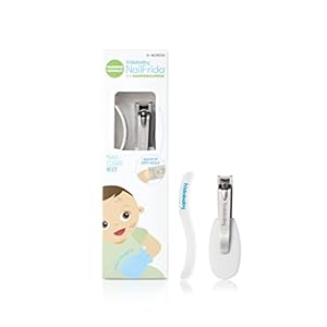NailFrida The SnipperClipper Set by Fridababy – The Baby Essential Nail Care Kit for Newborns and Up, Pack of 1