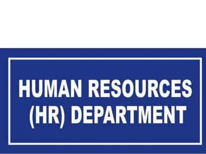 SHIVOID® HR Department Sticker for Floor, Office, Industry, ...