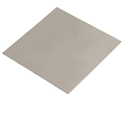 Yodaoke 0.3MM X 200MM X 200MM Titanium Plate Ti Titan Tc4 Gr5 Plate Sheet Foil cover