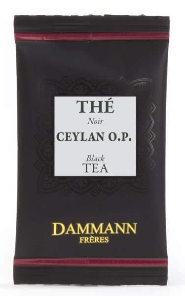 Té DAMMANN FRÈRES - CEYLAN O.P. (Té Negro de Sri Lanka) - 2 x 60 sobres cristal (Industria de la hospitalidad bulk bag box)