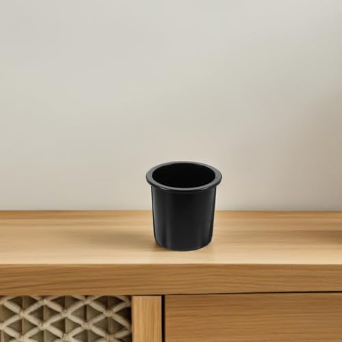 Veemoon portavasos metálico universal insertable negro miniatura 7