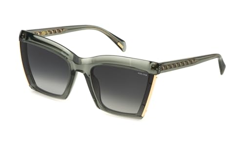 Police Lunettes de Soleil acétate cellulose mixte monture mate