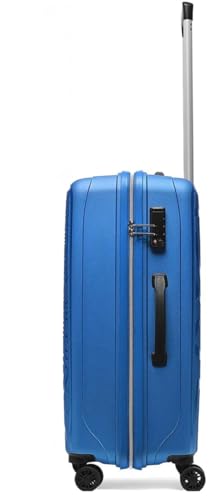 Image of Skybags Bohemia Polypropylene Set of 3, Cabin and Check-in Luggage with TSA Lock, 8 Wheel, Chrome Zipper, Spacious Zipper with 5 Years International Warranty, Blue