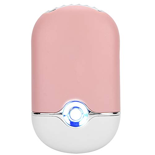 Air Conditioning Blower, 3 Colors USB Mini Fan, Multi?Functional for Nail Polishes Eyelash Extension(Pink)
