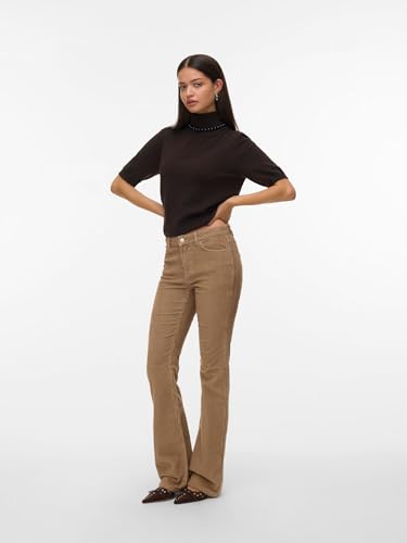 Vêtements Vero Moda VMFLASH MR FLARED CORDUROY PANTS NOOS pour Femme - vue 3