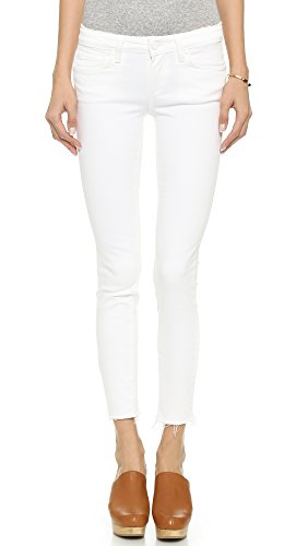PAIGE Women's Verdugo Ankle Jeans-Distressed Optic White