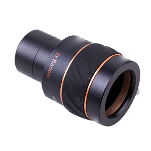 Telescopio astronómico con ocular HD gran angular 2X para noches de astrofotografía