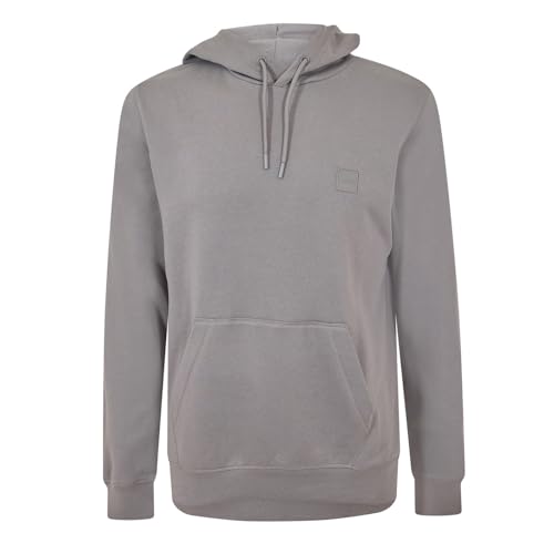 Boss Para Hombre. 50509314 Sudadera Wetalk Gris (L), Casual, AlgodóN