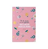 Incluye sobre. Postal - No lo dudes ni un segundo: eres la mejor madre del mundo - Mr. Wonderful, Multicolor