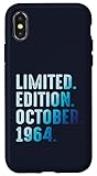 Photo Gallery ottobre 1964 anno 1964 retro 1964 vintage edizione limitata custodia per iphone x/xs Photo Gallery ottobre 1964 anno 1964 retro 1964 vintage edizione limitata custodia per iphone x/xs