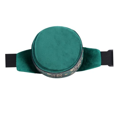 GOOHOCHY Smokeless Moxa Box Moxibustion Burner Copper Material Green Travel Massager Moxibustion Smokeless Kit