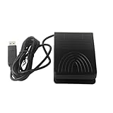 USB-Fußpedal-Steuerschalter, PC-Gamepad, USB-Vorprogrammierter Tastatur-Maus-Adapter for Computer, Multimedia-String, Ultraschallbild(A Size)