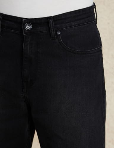 Image of Amazon Brand - Symbol Men's Cotton Rich Stretchable. Regular Fit Denim Shorts