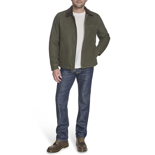 Levi's Men's Cotton Depot Jacket with Corduroy Collar2