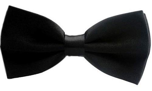 Gravata Borboleta Com Regulador Adulto (Preto)
