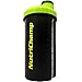 Nutrichamp Shaker à protéines avec bouchon à vis 700 ml – Avec bélière protéinée avec recettes – Shaker à protéines – Sans BPA et anti-fuite – Shaker fitness pour shakes protéinés et boissons de sport