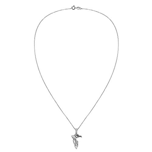 AeraVida Mighty Eagle Head Celtic Weave .925 Sterling Silver Pendant Necklace | Handmade Silver Necklace Eagle| Pendant Necklace for Women | Sterling Silver Eagle Pendant Necklace - Image 5