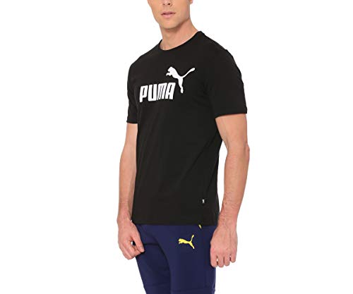 Image of Puma Men's Cotton Regular Fit T Shirt