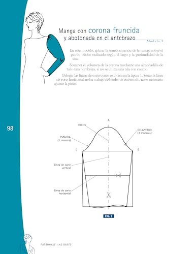 PATRONAJE LAS BASES: 1 (Diseño de moda) - imagen 7