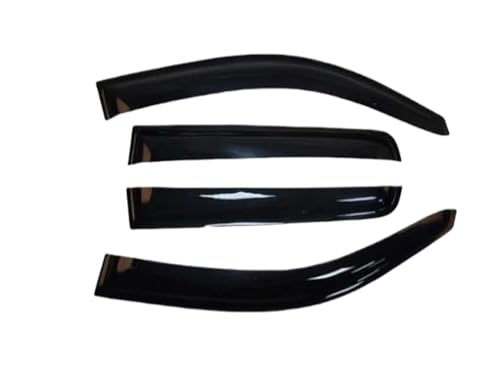Visières de fenêtre Peugeot 207 2009-2013 anti-pluie et protection solaire