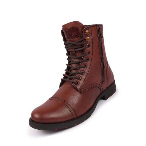 Image of FAUSTO Men's Leather Boots
