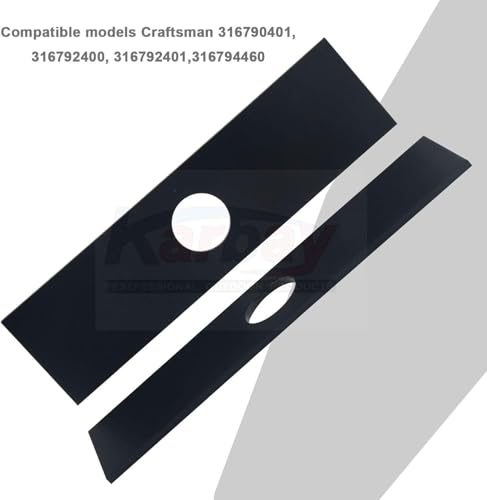 791-613223B Edger Blade (7-3/4\" x 2\") Compatible with Troy Bilt/MTD/Ryobi Lawn Trimmer and Edger Replacement 791-613223, 613223, 40-143, 375-201 - Thumbnail 4