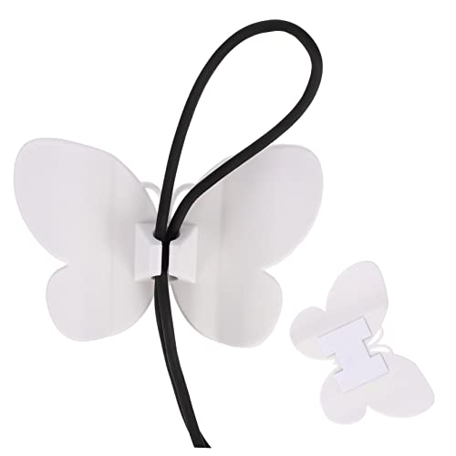 Organizador de cables en forma de mariposa Gadpiparty 12 piezas para electrodomésticos de cocina miniatura 6