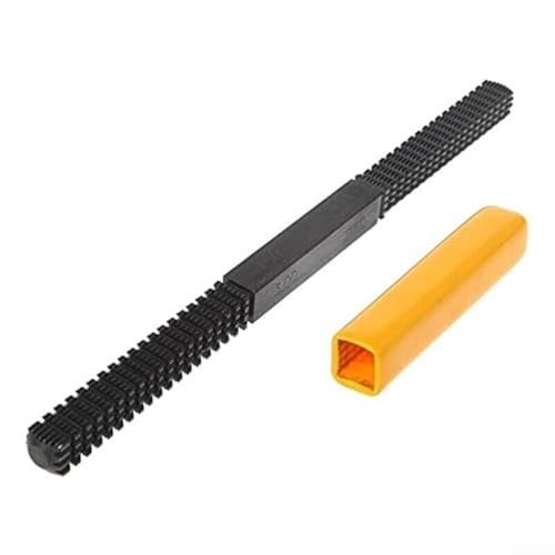 Besttoolifes Juego de limas de reparación de roscas métricas 8 en 1 para roscas externas, herramienta de acero tratado térmicamente con revestimiento resistente a la corrosión y mango de goma para