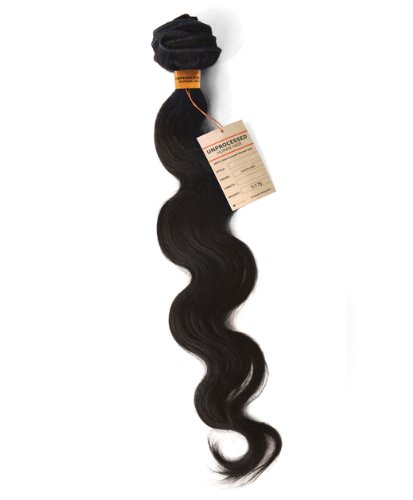 SENSATIONNEL 100% UNPROCESSED HUMAN HAIR (BUNDLE HAIR) - NATURAL BODY (10", NATURAL)