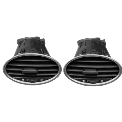 Grille ventilation et buse d'aération avant pour Ford Focus MK2 2005-2013 (2 Pcs)