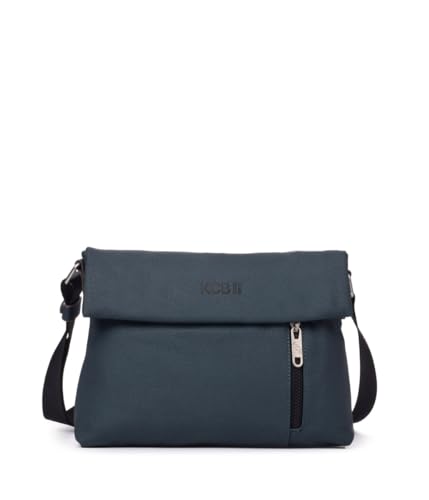 KCB Robuste, mittelgroße Diebstahlschutztasche, 100 % vegan, Petroleum KCB Robuste, mittelgroße Diebstahlschutztasche, 100 % vegan, Petroleum
