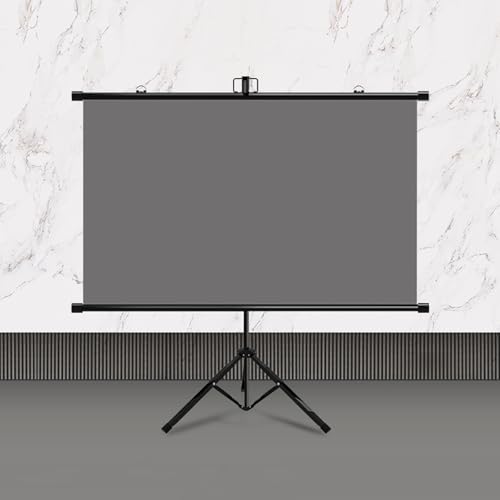 Pantalla para proyector con soporte retráctil 72" 16:9