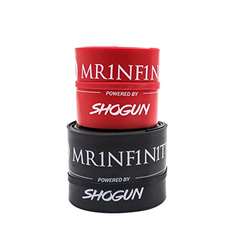MR1NF1N1TY X Shogun Floss Bands. Pack of 2 Muscle Compression Bands for Increased Joint Mobility, Blood Flow, Range of Motion. Decrease Pain, Accelerate Recovery & Promote Flexibility.