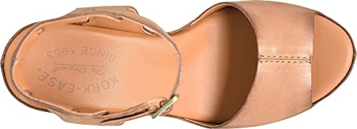 KORK-EASE Women's Stasia City-Chic Heeled Sandal in Soft Hand-Finished Leather, Cushioned Comfort Footbed, High-Traction Outsole4