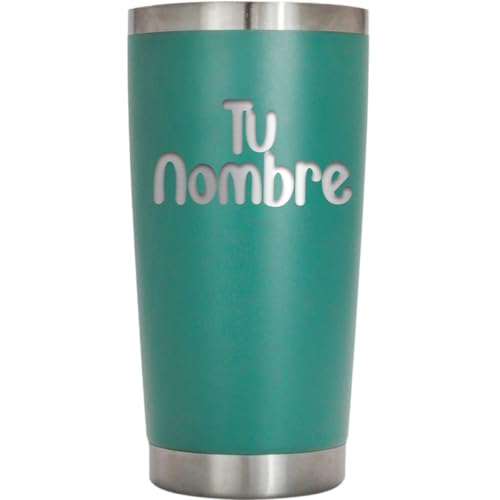 Opiniones y reviews de Grabados - 5 favoritos. 44 Vaso Aislante Personalizado Para Cafe con Nombre 20OZ de Acero inoxidable Grabado laser, Vaso Termico Personalizado para Agua y Para Cafe, Regalo Personalizado (VERDE OLIVO)