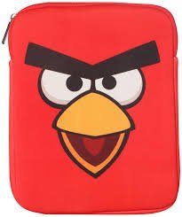 angry birds ipad neoprene sleeve- Multi color