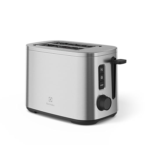Electrolux UltimateTaste 500 E5TS1-50ST - Toaster Stainless Steel body 800W Defrost and Reheat functions 7 browning settings comes with dust cover and warming rack