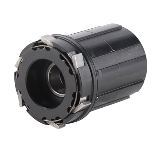 Fockety Cuerpo de 11 Velocidades FreeHub, de Trinquete de 12 Mm Cassete Mecanizado de Rosca de Reemplazo del Cuerpo de la Rueda Libre, Aleación de Aluminio Dos Rodamientos Silenciosos