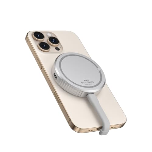 ZIKE Z850 Magnetic M.2 NVMe 2230 SSD Carcasa Compatible con iPhone 15/16/17 4K ProRes, soporta la carga, USB 3.2 Gen2 10 Gbps USB-C OTG Carcasa de aluminio