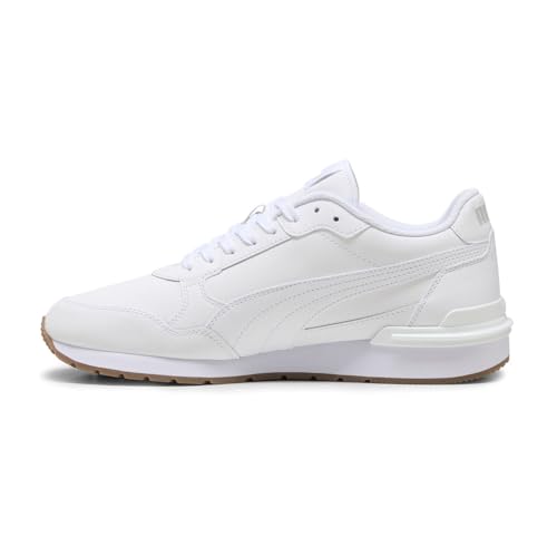 PUMA Mens St Runner V4 Lace Up Sneakers Shoes Casual - White3
