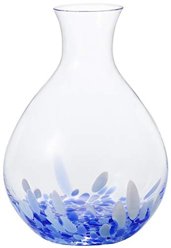 アデリア(ADERIA) 津軽びいどろ 徳利 岩清水 365ml 日本製 化粧箱入 冷酒器 ガラス 日本酒 片口 ちろり おしゃれ 容器 入れ物 sake bottle 酒具 分酒器 ギフト 女性 母の日 父の日 夫婦 男性 引越し祝い 結婚 挨拶回り プチ 退職 プレゼント 誕生日 贈り物 F71853（Amazon）