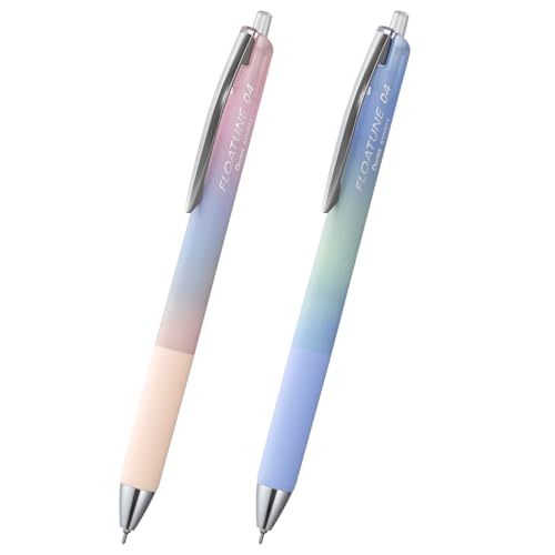 ぺんてる 油性 ボールペン フローチューン 限定 0.4mm 黒 2本 AMZ-BZN204DST2