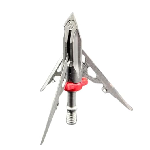 G5 Outdoors Megameat 125 Grain Crossbow Broadhead 3 Pk, Stainless Steel (MM103)