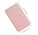 Penta Angel 100 Pcs Mini Paper Blank Gift Notes Cards DIY Craft Small Word Business Message Cards (Pink)