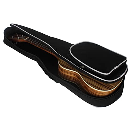 Bag de ukulélé Cas de guitare sac à dos portable portable en nylon coton nylon poches à fermeture éclair avec poignée… - Les Beatles, Paul McCartney, John Lennon, RIngo Starr, George Harrison Bag de ukulélé Cas de guitare sac à dos portable portable en nylon coton nylon poches à fermeture éclair avec poignée… – Image 7