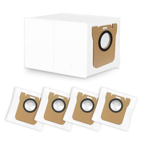 liveryde 5 Bolsas de polvo compatibles para Xiaomi Robot Vacuum 5/5 Pro / H40 / X20+ / X20 Max / X20 Pro / X10 / X10 Plus, para Dreame L10 L10s L20 L30 Ultra, 5 bolsas de aspiradora accesorios